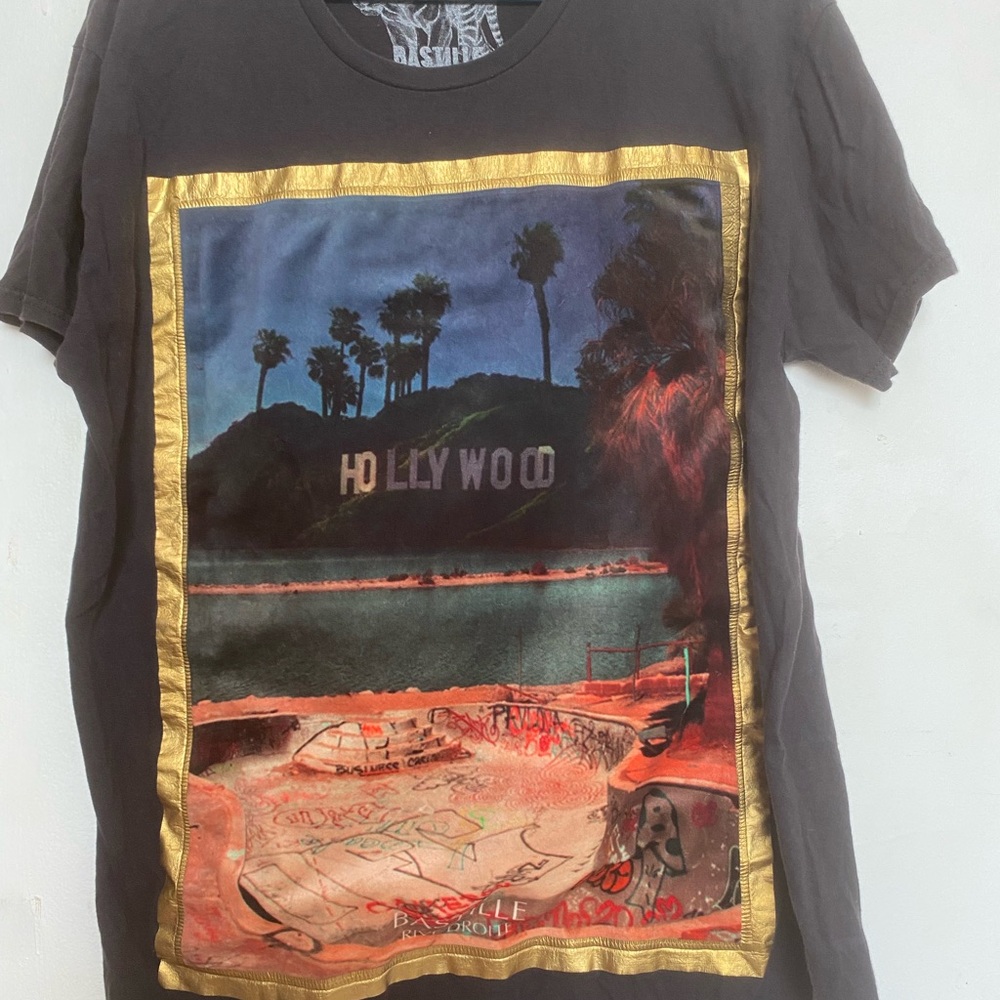 Graphic T-Shirt with Hollywood Print